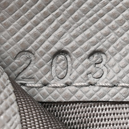 Prada Saffiano Metal Zip Around Wallet Nube 6 of 7