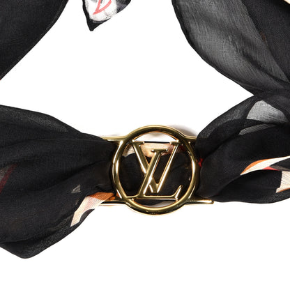 Louis Vuitton Giant Monogram Overgram LV Envy Bandeau Black 5 of 6