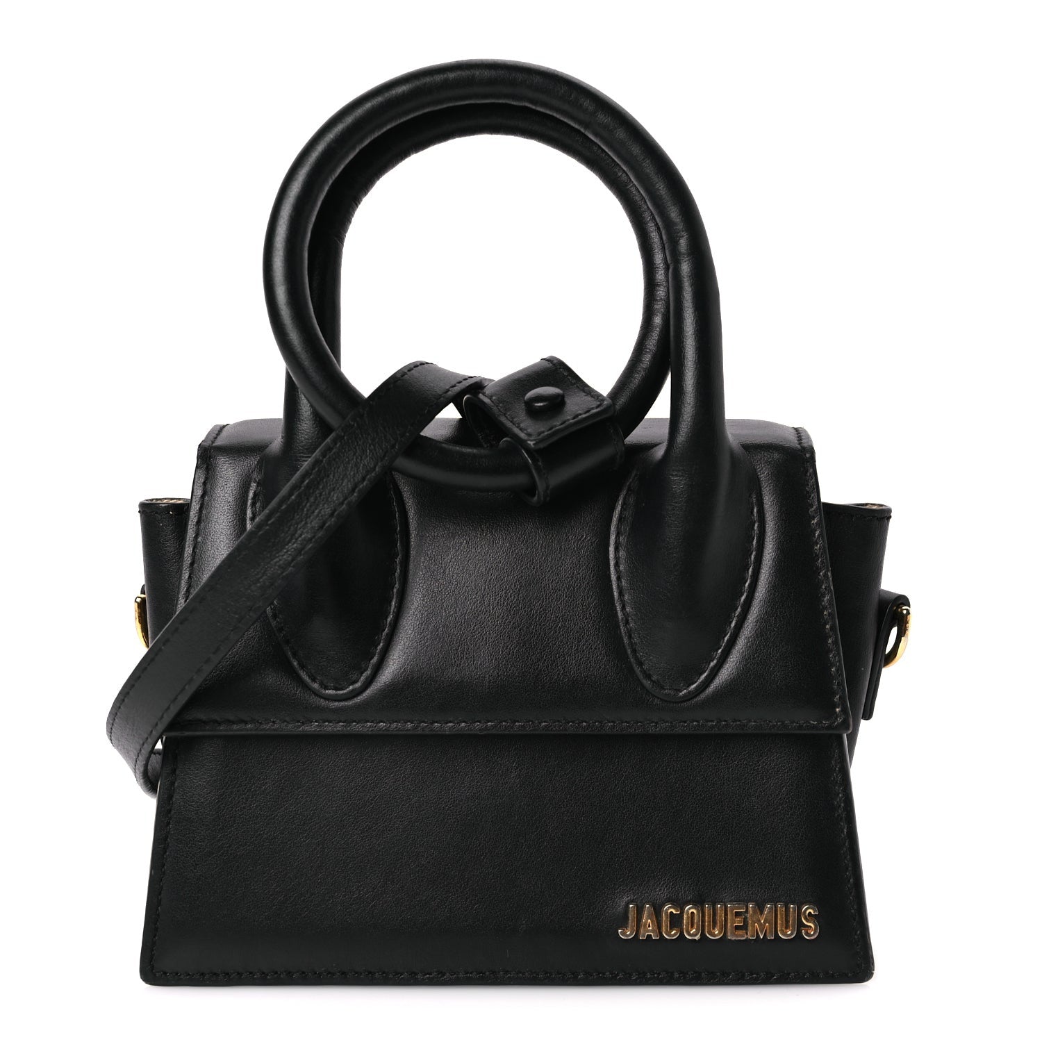 Jacquemus Smooth Calfskin Le Chiquito Noeud Black 1 of 8