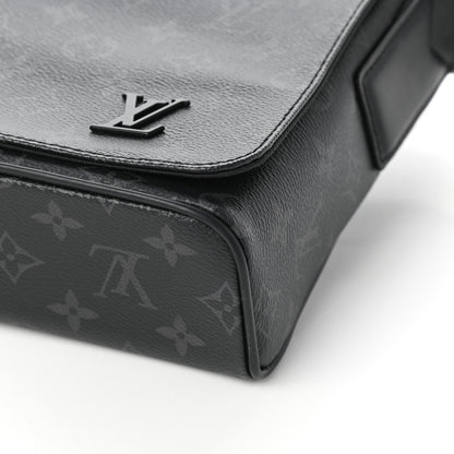 Louis Vuitton Monogram Eclipse District PM Black 8 of 9