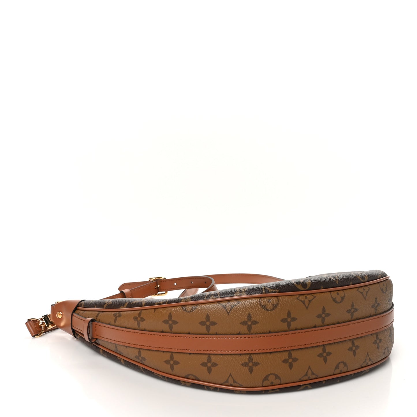 Reverse Monogram Loop Hobo