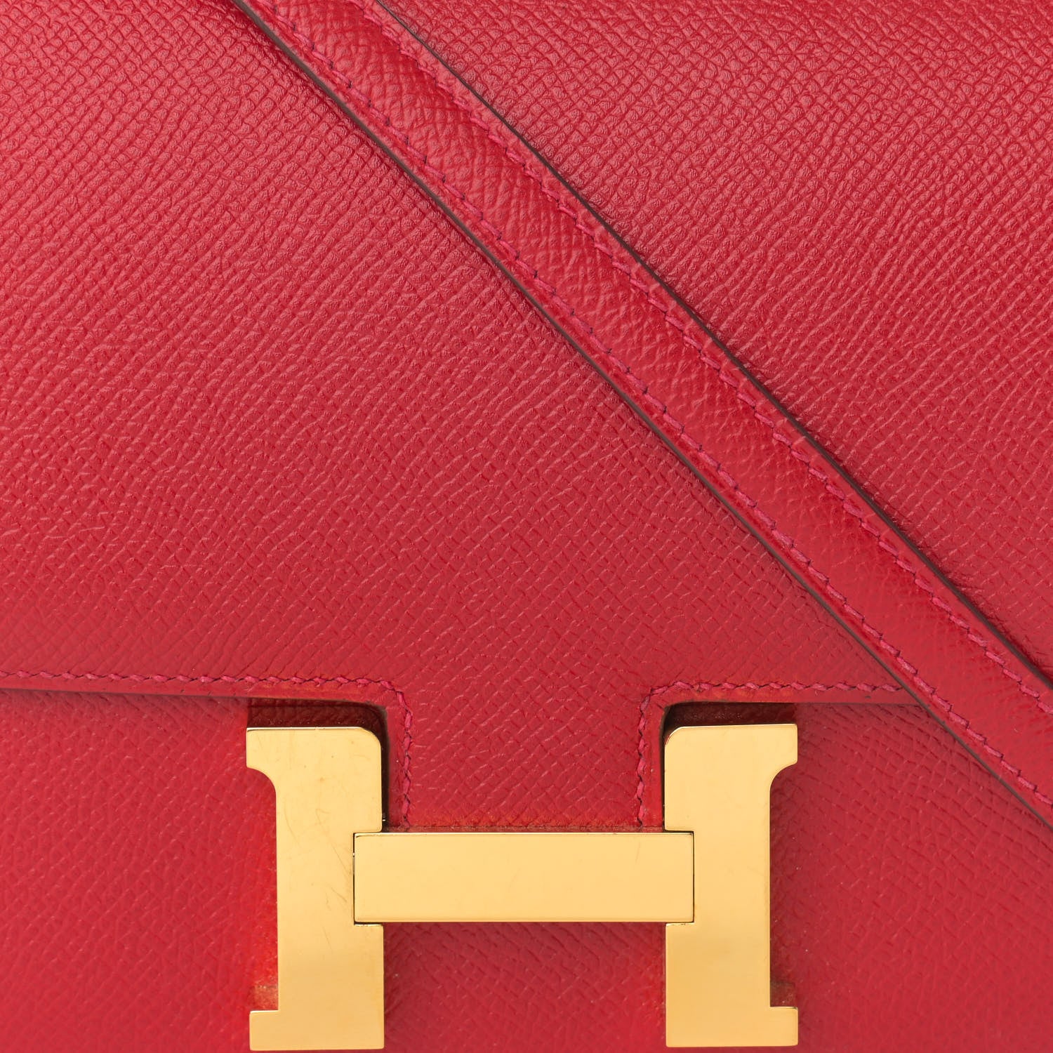 Hermes Epsom Constance 18 Rouge Vif 7 of 11