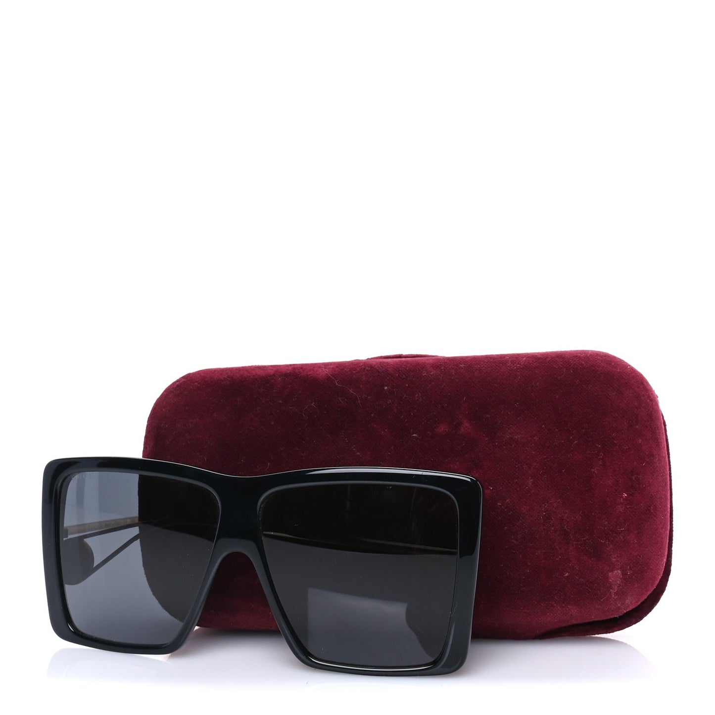 Acetate Oversize Square Frame GG0435SA Sunglasses  Black