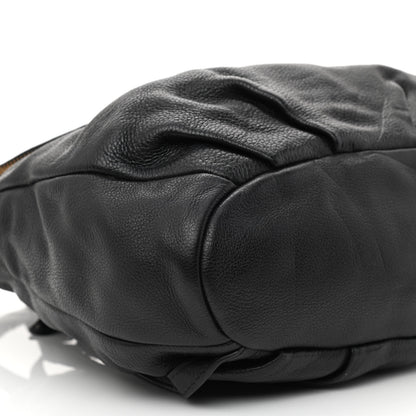 Marc Jacobs Pebbled Calfskin Backpack Black 10 of 13