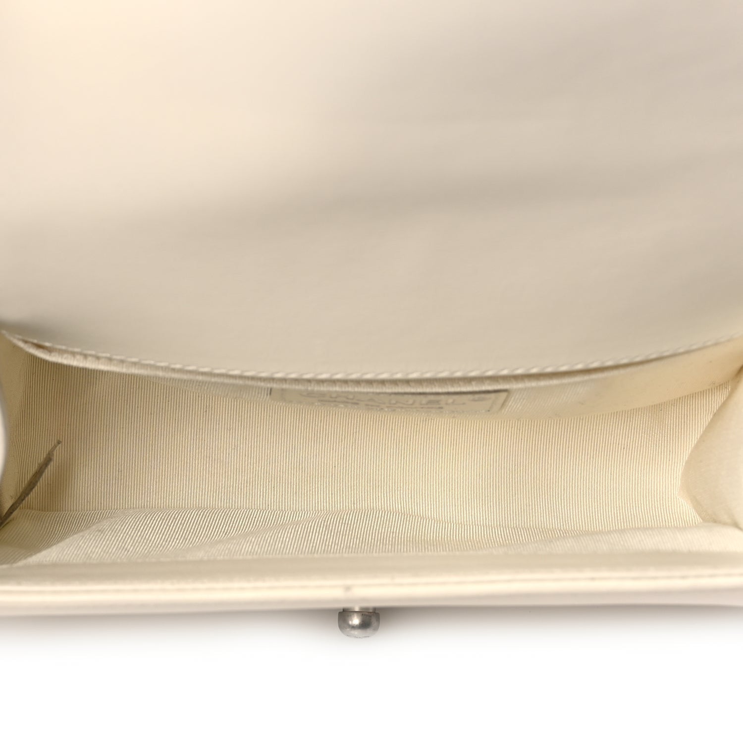 Chanel Calfskin Quilted Small Boy Flap White 4 of 9