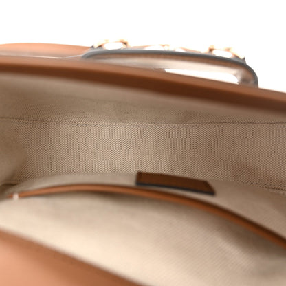 Gucci GG Supreme Monogram Horsebit 1955 Soft Small Shoulder Bag Beige Brown 5 of 7