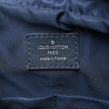 Louis Vuitton Calfskin Nylon V Line Pulse Backpack Navy 6 of 9