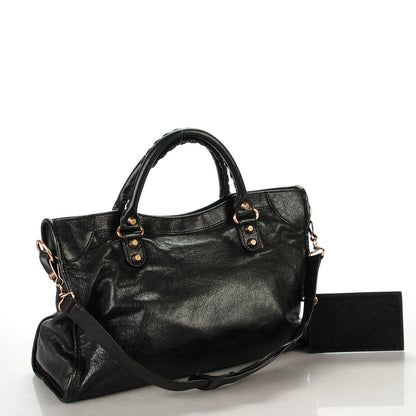 Balenciaga Agneau Giant 12 Rose Gold Hardware City Black 3 of 7