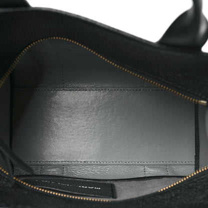 Marc Jacobs Grained Calfskin Small The Tote Bag Black 5 of 7
