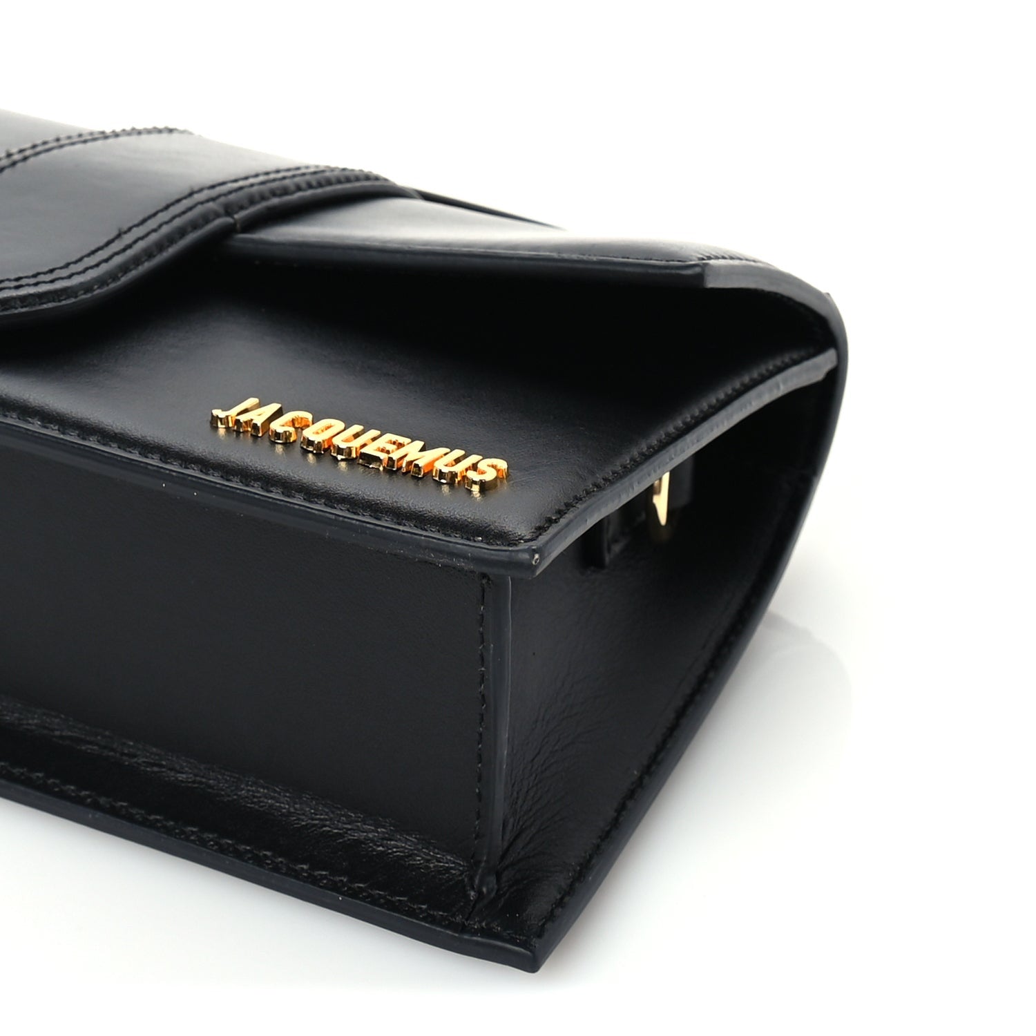 Jacquemus Smooth Calfskin Le Grand Bambino  Black 8 of 8