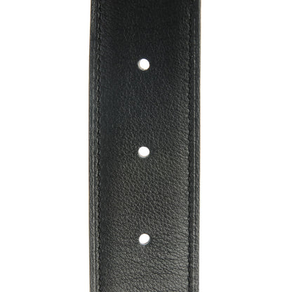 Hermes Swift Epsom 32mm H Belt 90 Black Gold 6 of 8