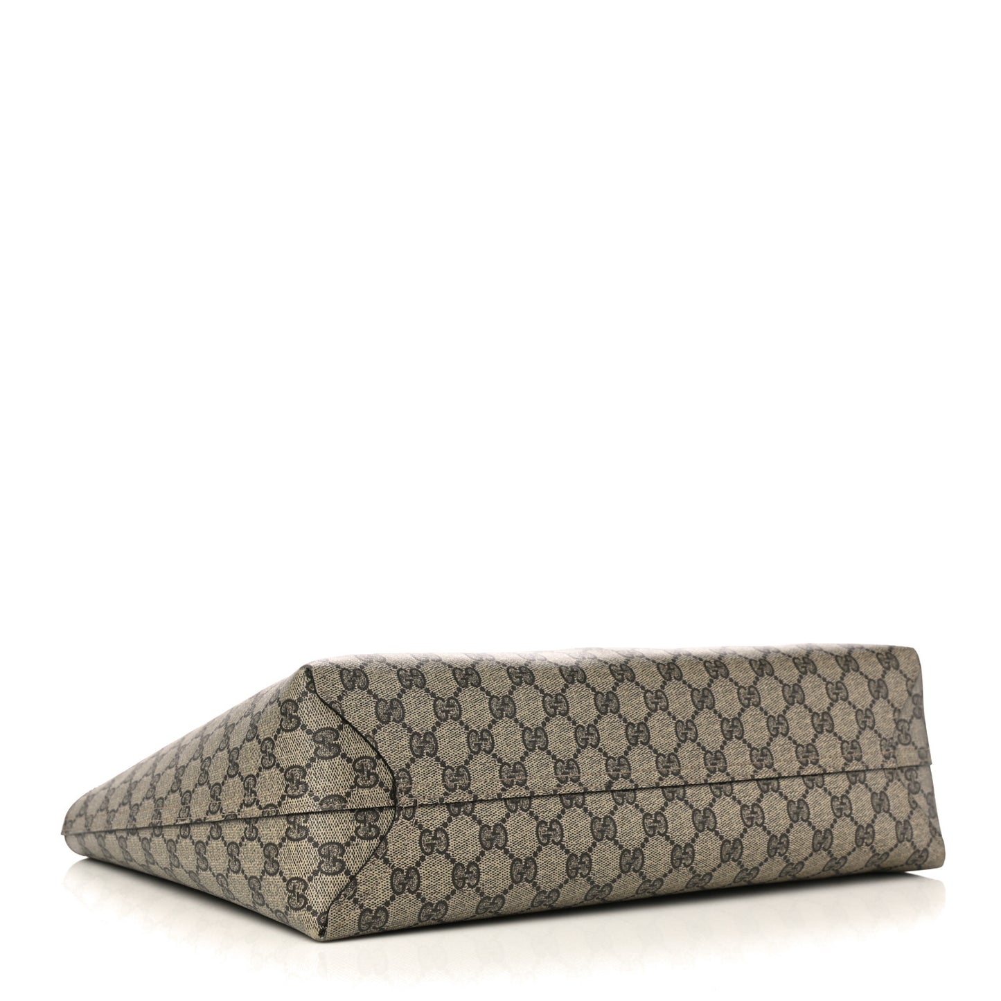 Calfskin GG Supreme Monogram Medium Reversible Tote Black