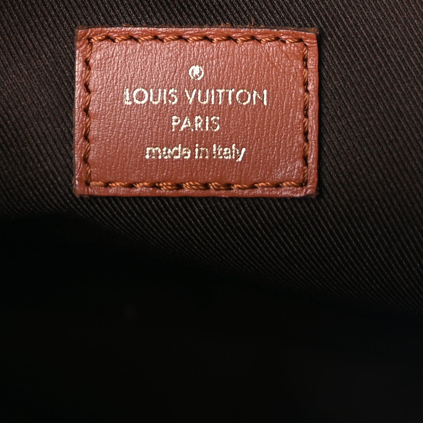 Reverse Monogram Loop Hobo