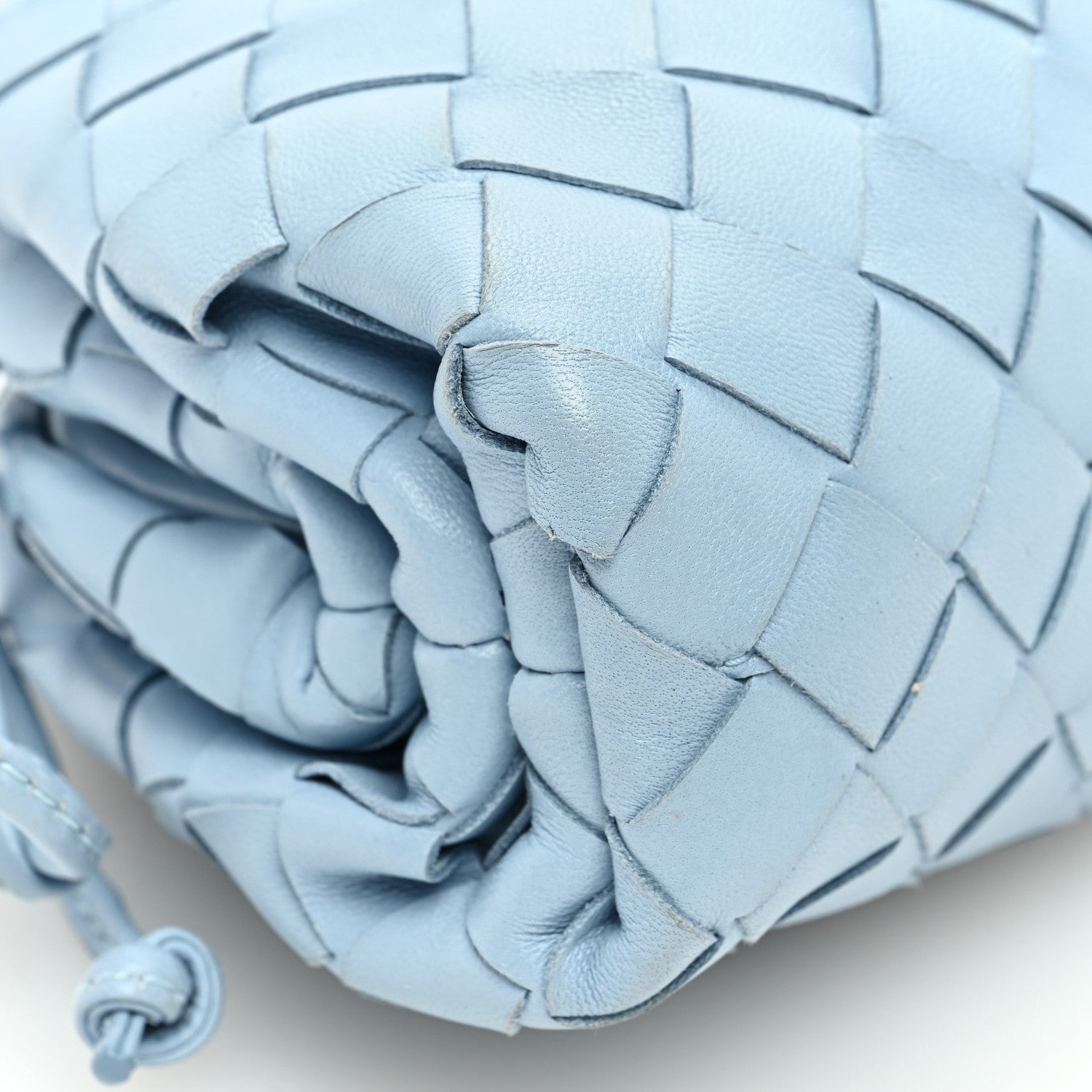 Bottega Veneta Nappa Intrecciato The Mini Pouch Ice 9 of 10