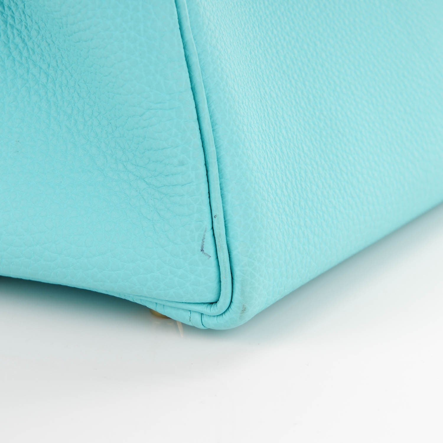 Hermes Togo Kelly Retourne 32 Bleu Atoll 5 of 26