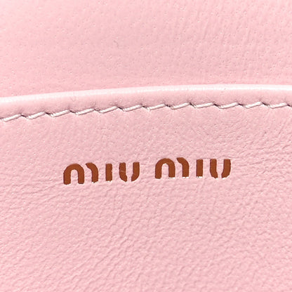 Miu Miu Nappa Matelasse Mini Chain Bag Alabastro 6 of 7