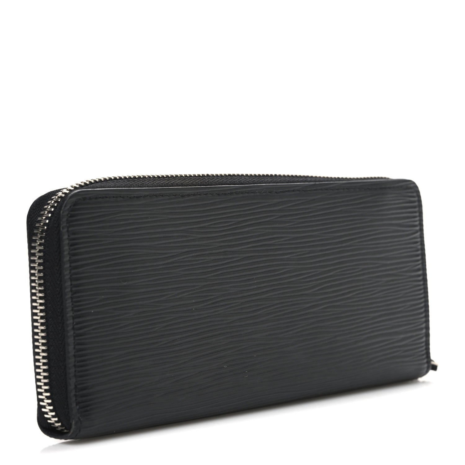 Louis Vuitton Epi Clemence Wallet Black 3 of 8