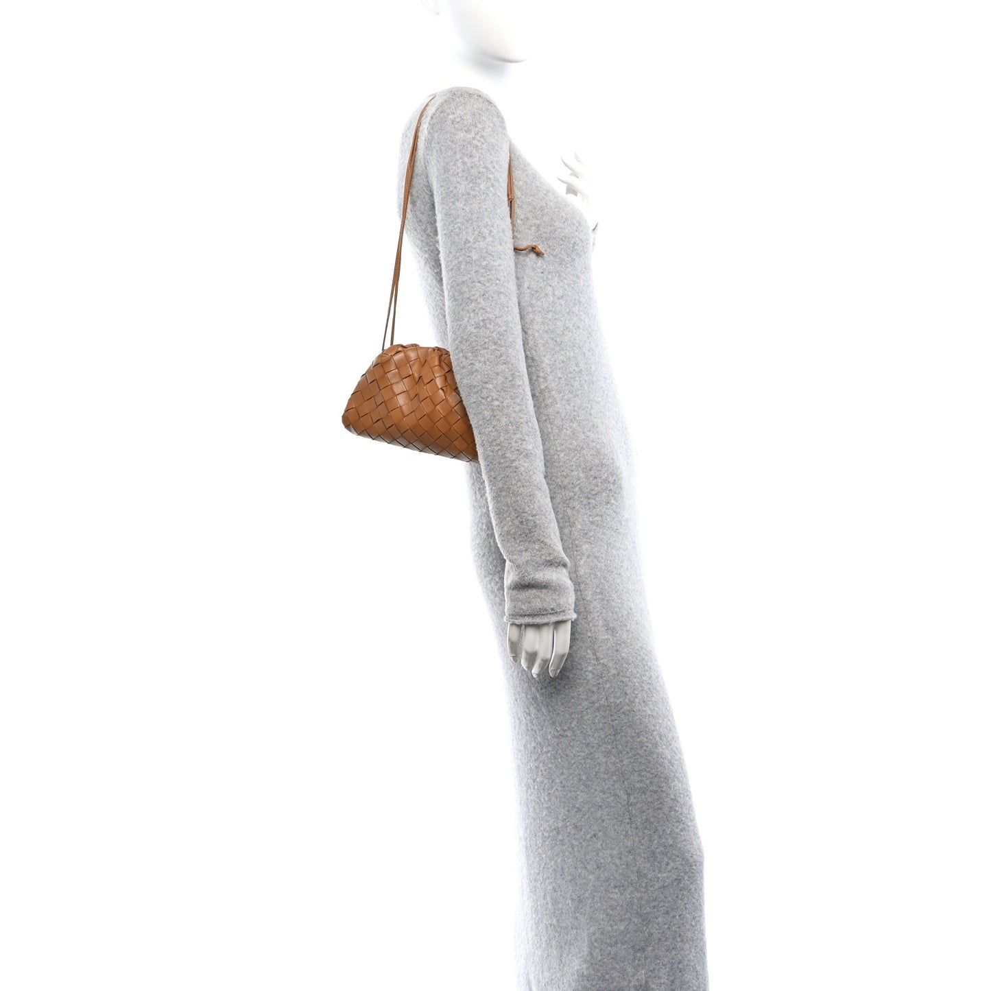 Nappa Intrecciato The Mini Pouch Carmel