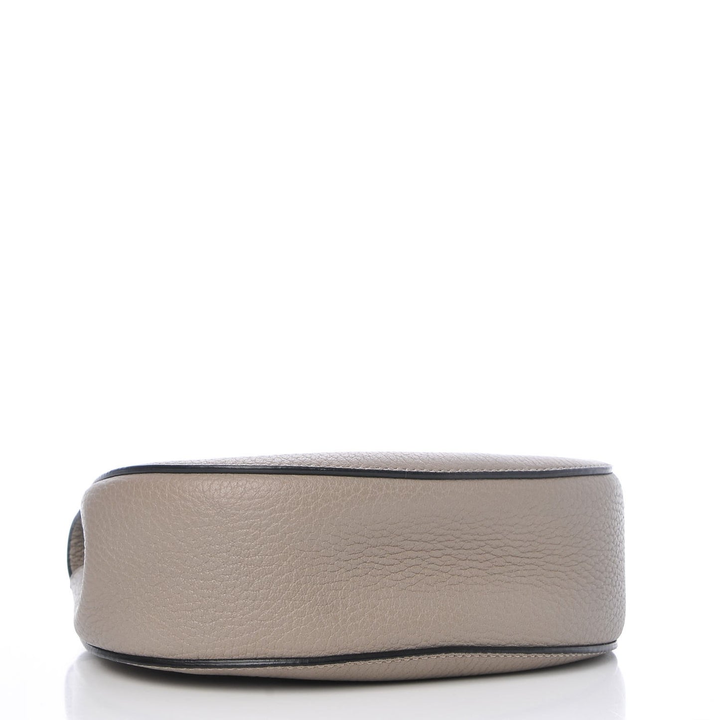 Grained Lambskin Mini Drew Shoulder Bag Motty Grey