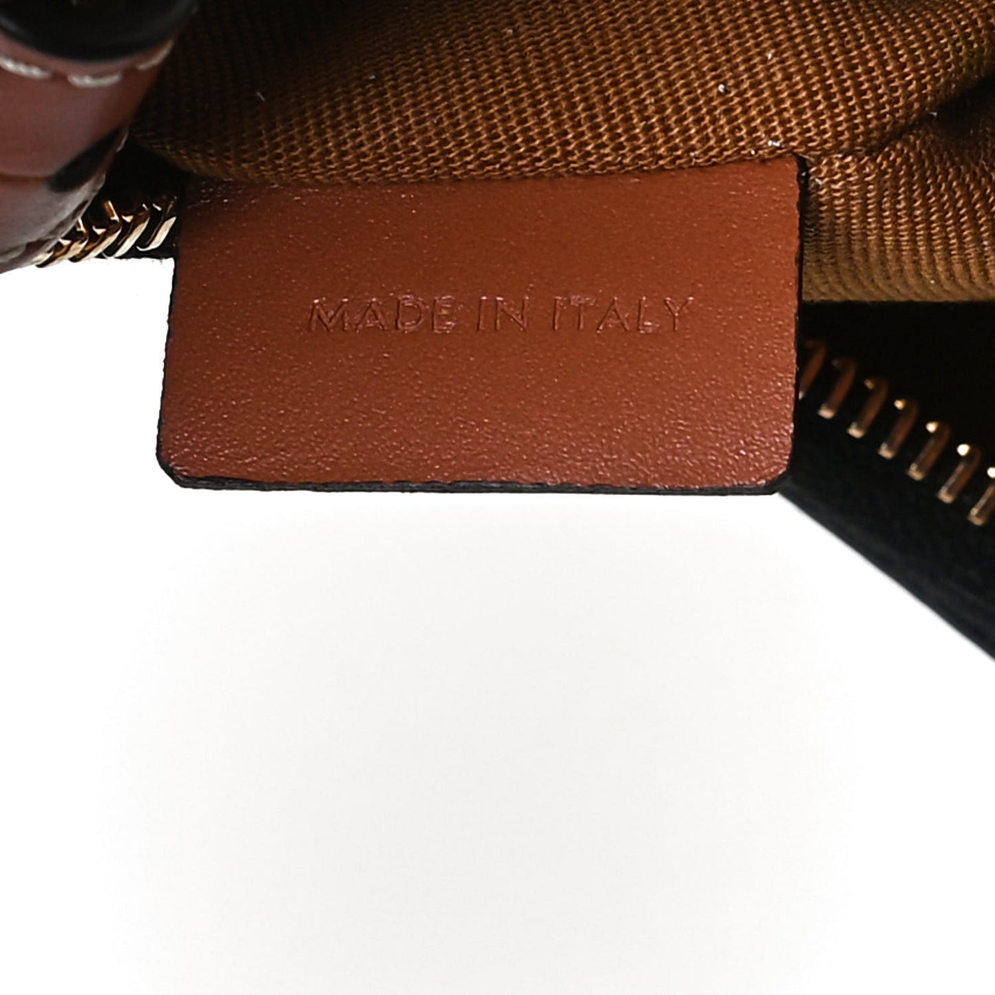 Triomphe Canvas Calfskin Ava Shoulder Bag Tan