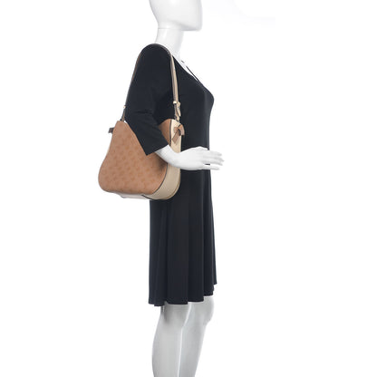 Louis Vuitton Cuir Plume Cuir Ecume Very Hobo Sesame Creme 2 of 10