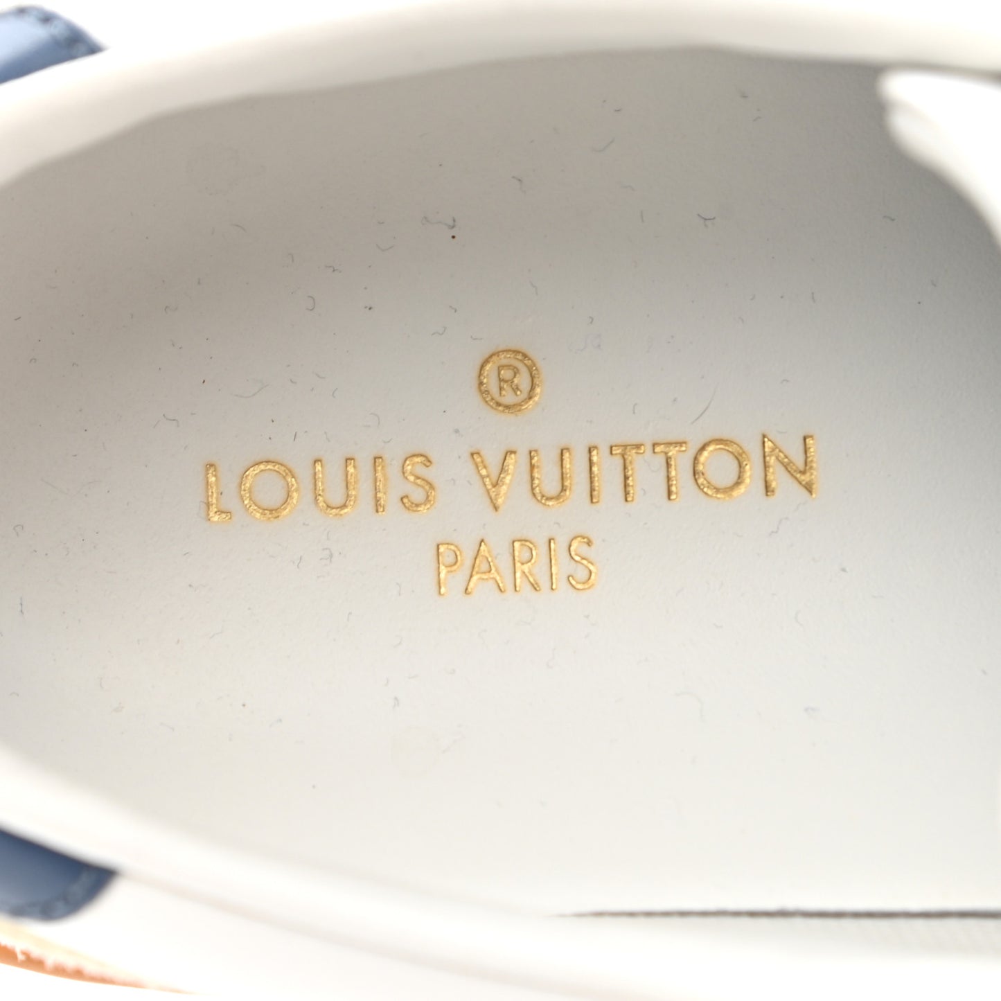 Calfskin Frontrow Sneakers 37.5 Blue