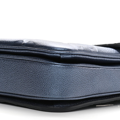 Louis Vuitton Metallic Empreinte Monogram Giant Pochette Metis Navy Nacre 9 of 9