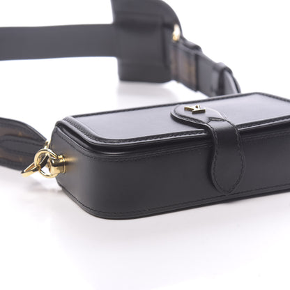 Louis Vuitton Calfskin Monogram Officier Pouch Black 7 of 9