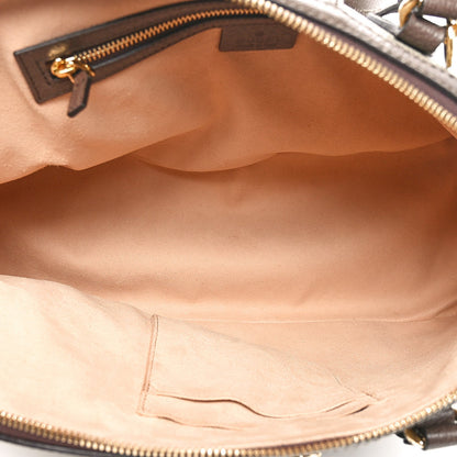 Gucci GG Supreme Monogram Web Medium Ophidia Top Handle Dome Bag Brown 5 of 7