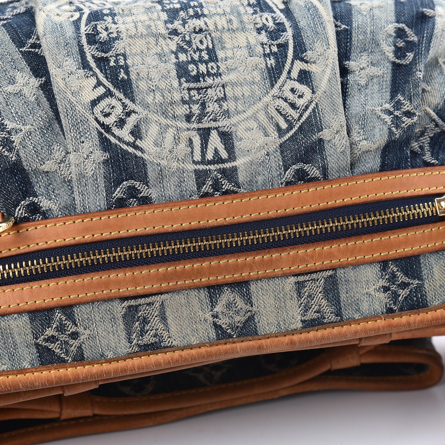 Denim Raye Porte Epaule MM