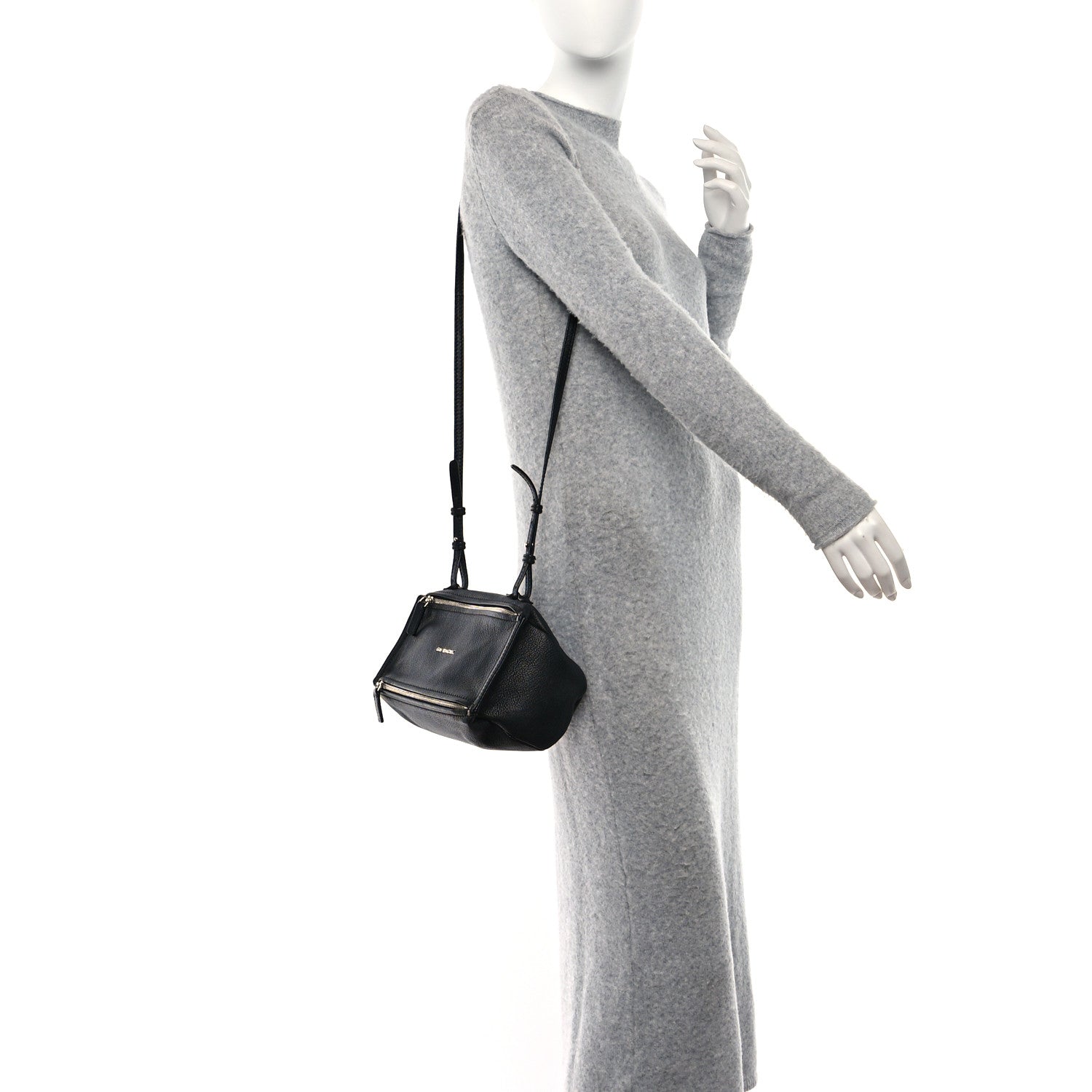 Givenchy Sugar Goatskin Mini Pandora Black 2 of 10