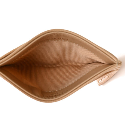 Chanel Caviar Quilted Card Holder Beige 5 of 8