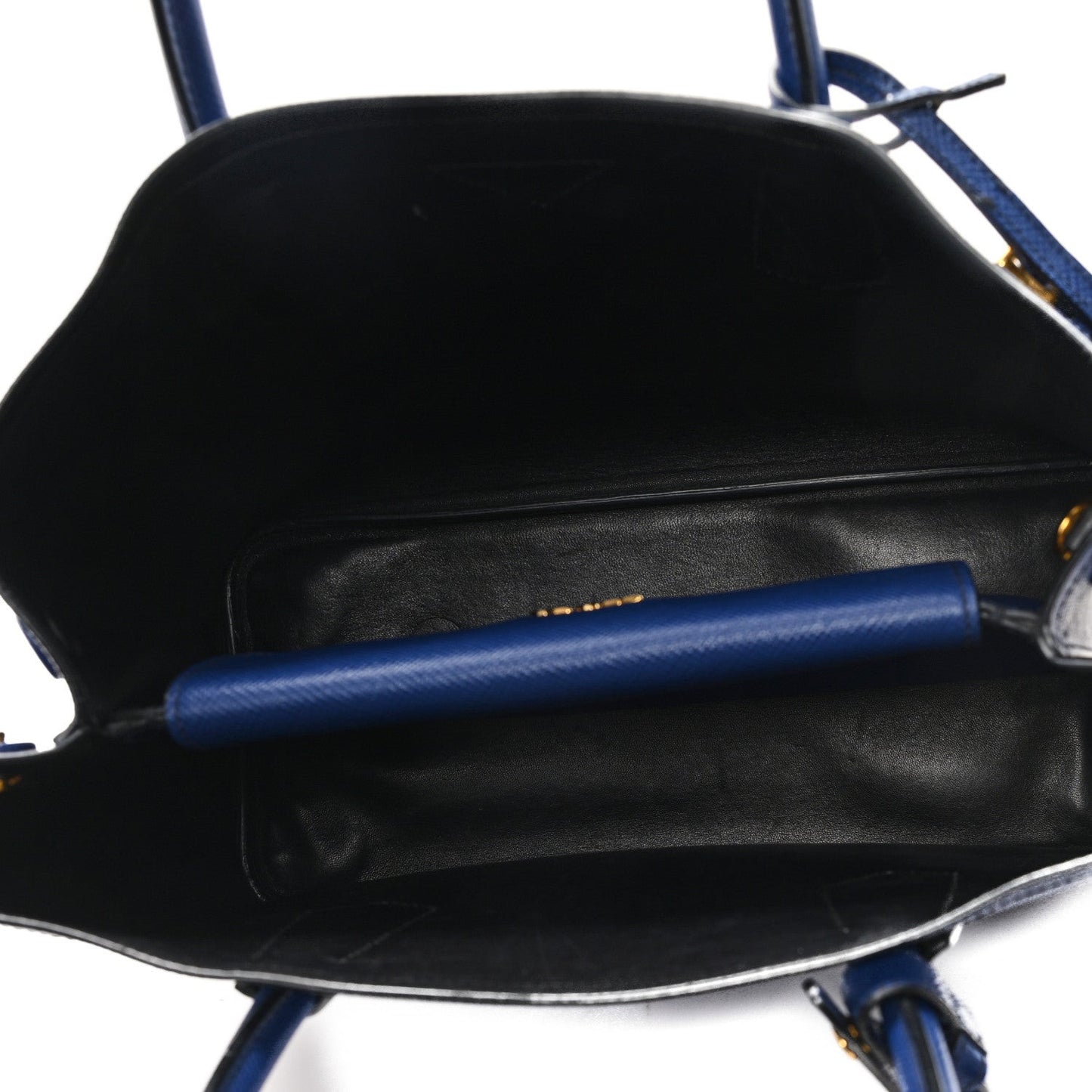 Saffiano Cuir Small Double Bag Inchiostro