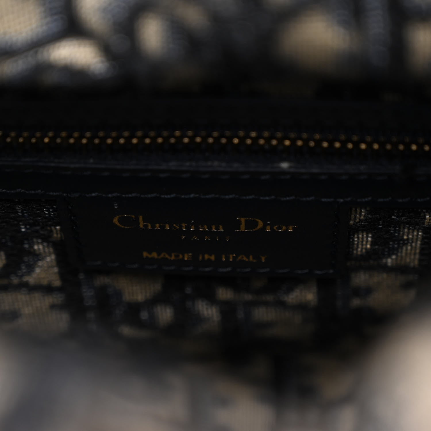 Christian Dior Wicker Oblique Medium Lady Dior Bag Blue 6 of 9