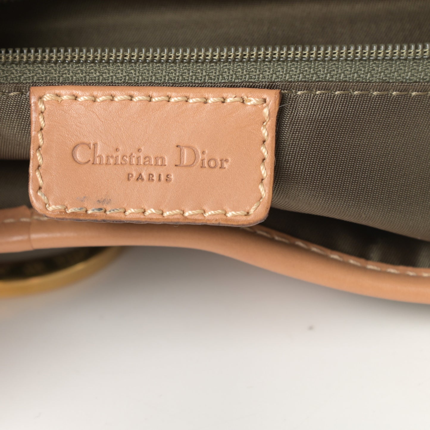 Monogram Saddle Bag Green