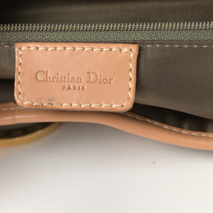 Christian Dior Monogram Saddle Bag Green 6 of 10