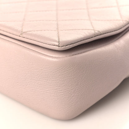 Chanel Shiny Lambskin Quilted Medium Fashion Therapy Flap Bag Lilac 8 of 9