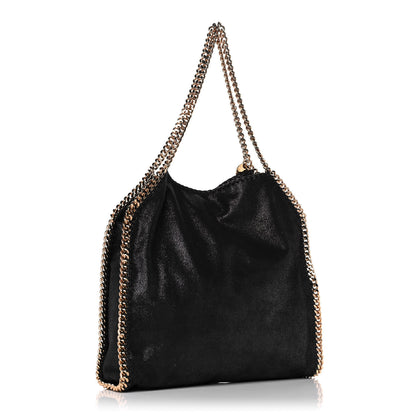 Stella McCartney Shaggy Deer Small Falabella Tote Black 2 of 9