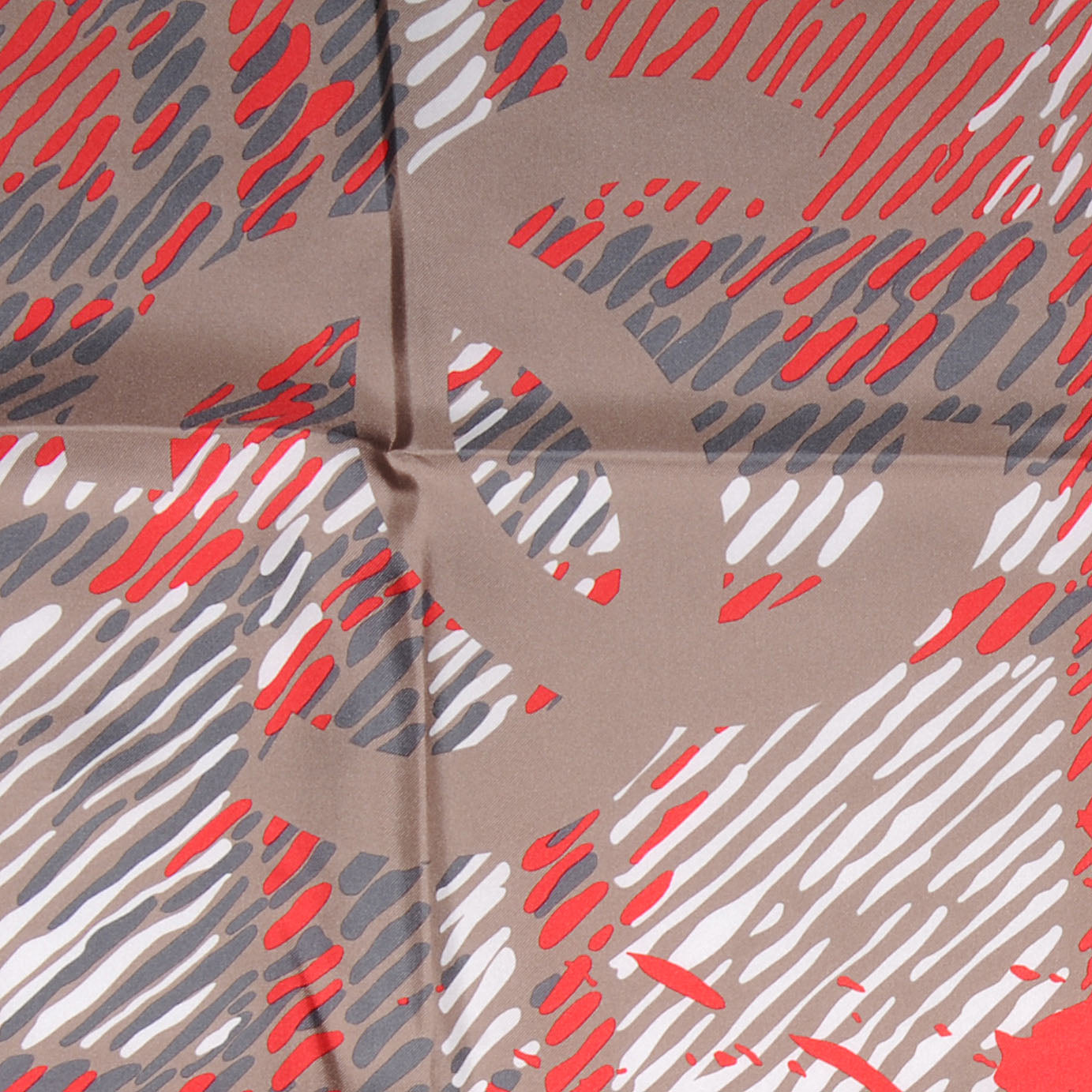 Silk CC Square Scarf