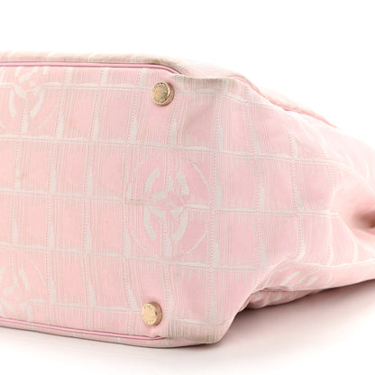 Chanel Nylon Travel Large Tote Pink 11 of 11