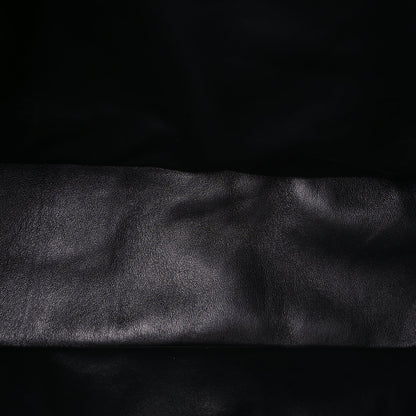 Saint Laurent Lambskin Wide Puffer Tote Black 4 of 8