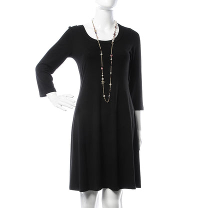 Chanel Pearl CC Beaded Long Necklace Purple 2 of 5