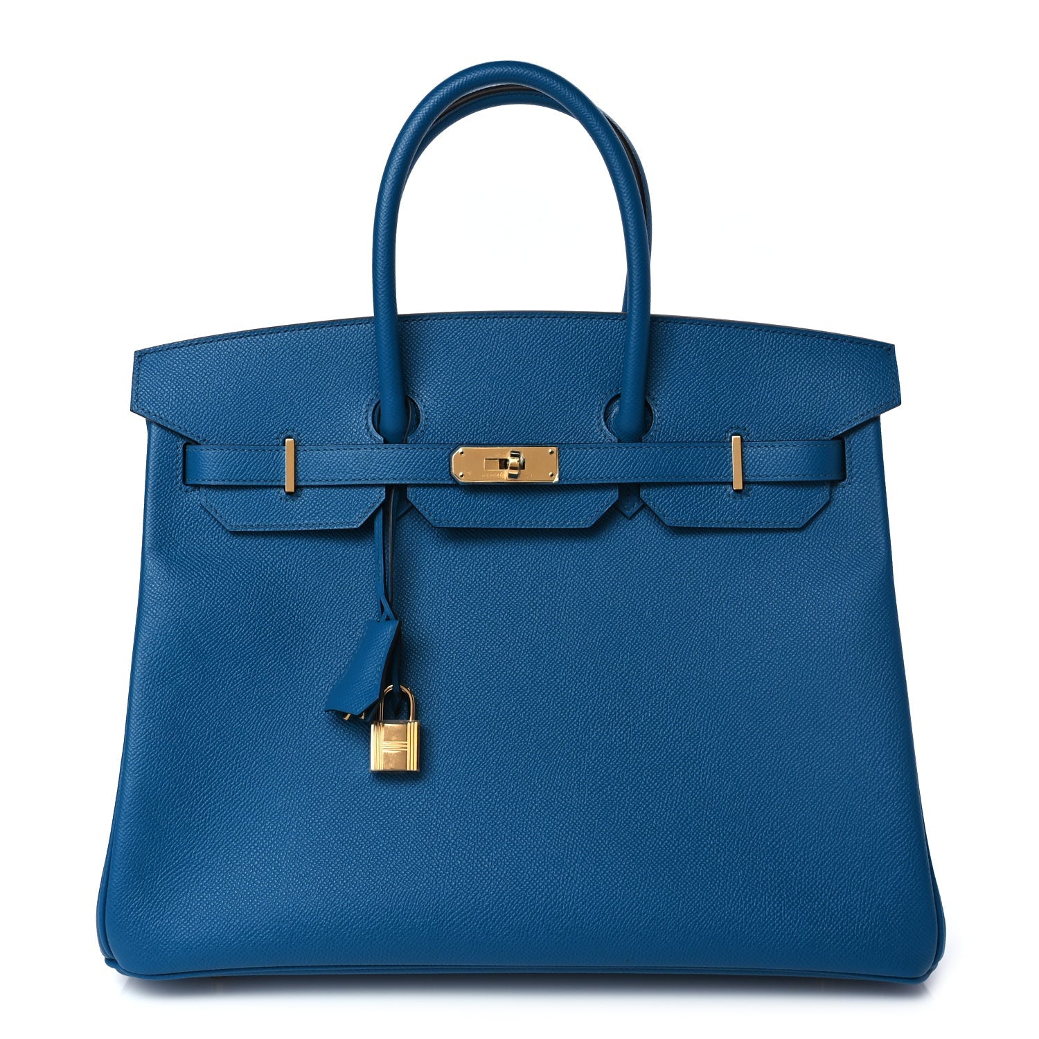Hermes RESERVED -  Epsom Birkin 35 Bleu Izmir 1 of 9