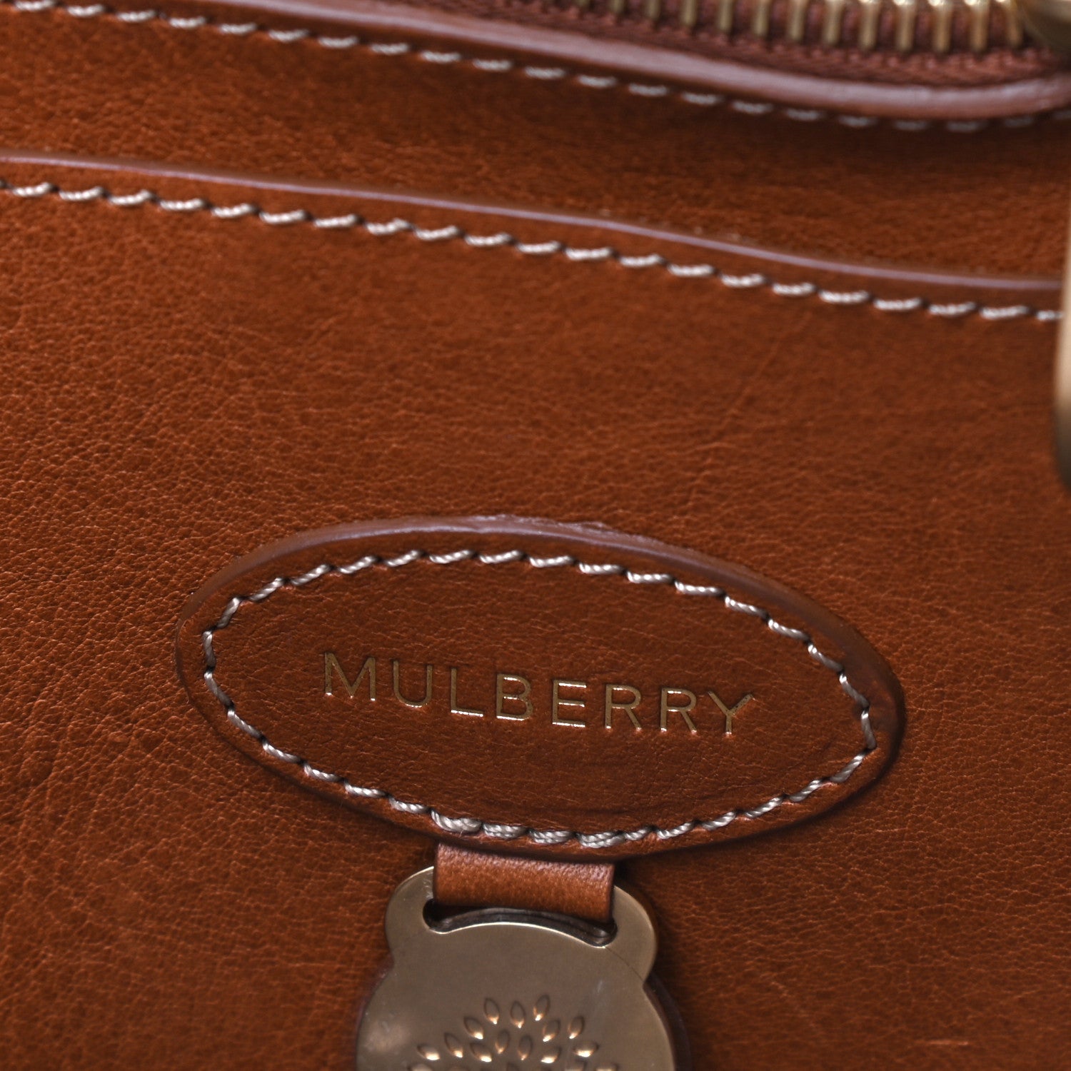 Mulberry Natural Leather Bayswater Oak 6 of 10
