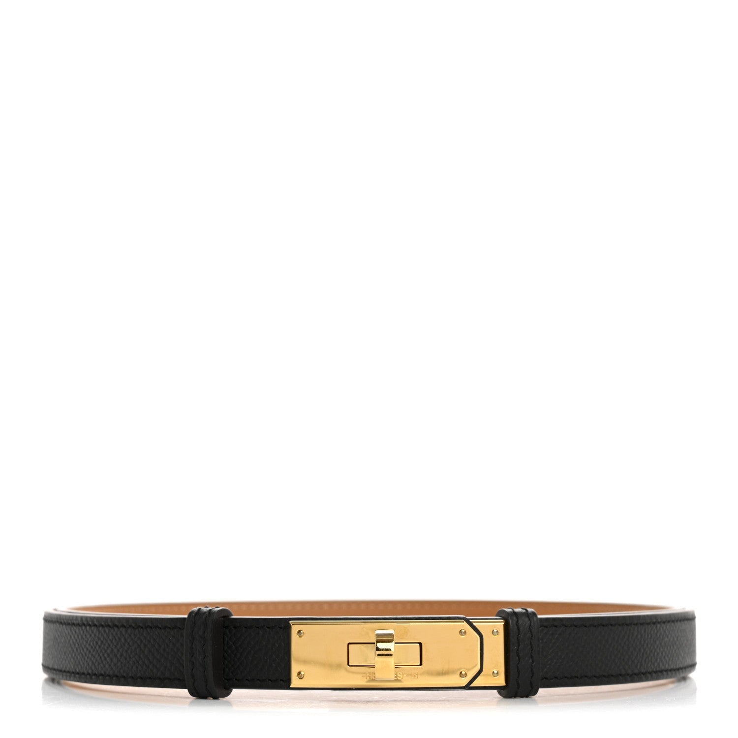 Hermes Epsom Kelly Belt Black 1 of 3