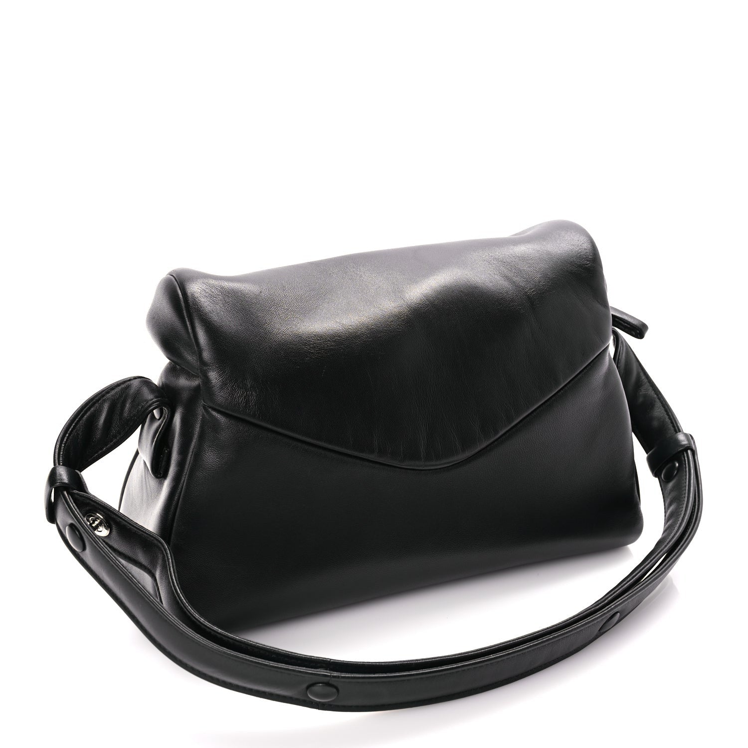 Prada Nappa Padded Signaux Bag Black 2 of 8