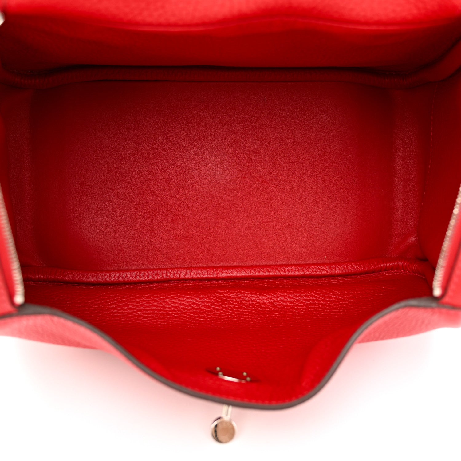 Hermes Taurillon Clemence Lindy 26 Rouge Casaque 5 of 10