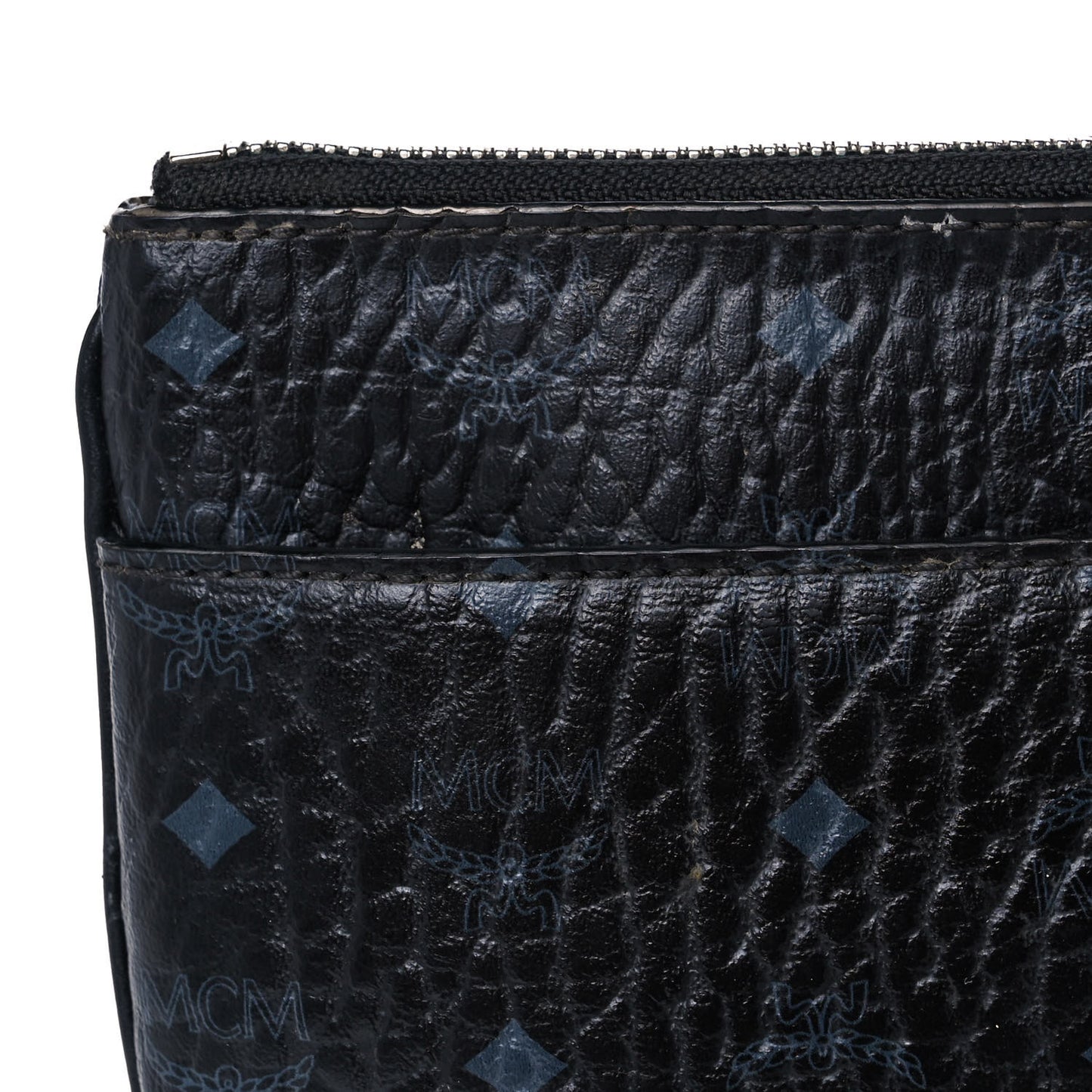 Visetos Medium Crossbody Pouch Black