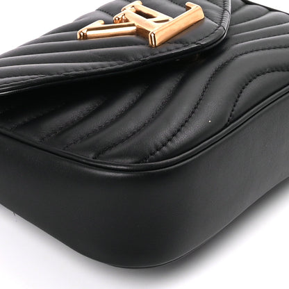 Louis Vuitton Calfskin New Wave Chain MM  Black 7 of 8