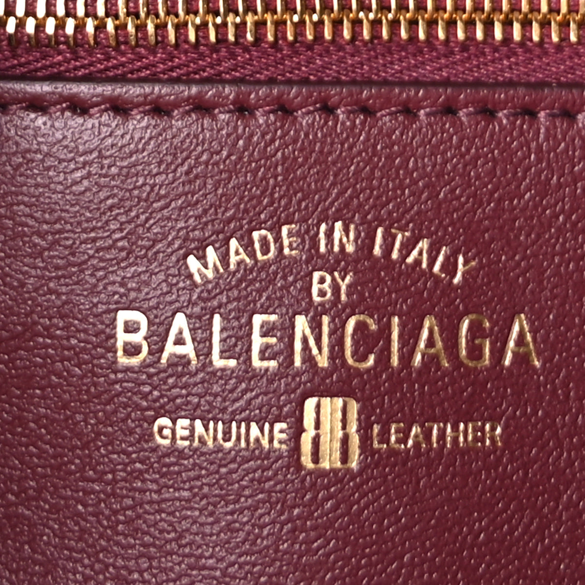 Grained Calfskin Small Carrie Bowling Bag Burgundy